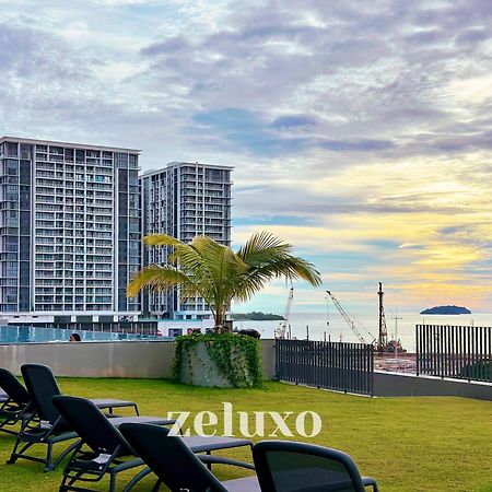 #5 Jesselton Quay City Pads Seaview By Zeluxo Kota Kinabalu Esterno foto