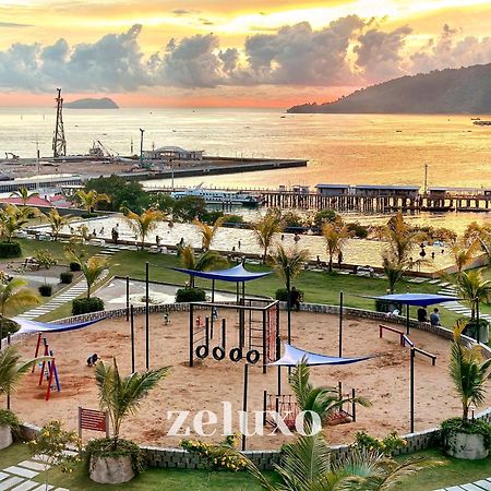#5 Jesselton Quay City Pads Seaview By Zeluxo Kota Kinabalu Esterno foto